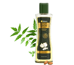 Natura Grow Hair Oil & Hair Density Shampoo 