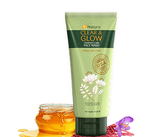 Natura Clear & Glow Face Wash (40 ml)